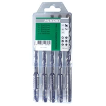 Hitachi (HiKOKI) SDS-PLUS-os 2-élű fúrószár készlet 5 db-os (782532) Hitachi (HiKOKI) SDS-PLUS-os 2-élű fúrószár készlet 5 db-os (782532)