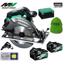 Hitachi (HiKOKI) C3607DA Akkus körfűrész MULTI Volt (36V/2x2.5Ah) HITBOX kofferben