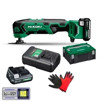 Hitachi (HiKOKI) CV12DA Akkus multiszerszám (10.8V/2x2.5Ah) HITBOX kofferben