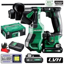 Hitachi (HiKOKI) DH12DD Akkus fúrókalapács (10.8V/2x4.0Ah) HITBOX kofferben