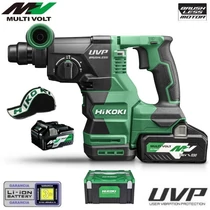 Hitachi (HiKOKI) DH3628DA-WVZ Akkus fúrókalapács MULTI Volt (36V/2x4.0Ah) HITBOX kofferben