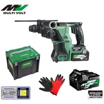 Hitachi (HiKOKI) DH36DPA-4Ah Akkus fúrókalapács MULTI Volt (36V/2x4.0Ah) HITBOX kofferben