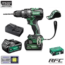 Hitachi (HiKOKI) DS18DC-WPZ Akkus fúró-csavarozó (18V/2x5.0Ah) HITBOX kofferben