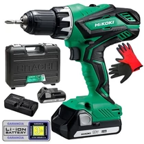 Hitachi (HiKOKI) DS18DJL akkus fúró-csavarbehajtó kofferben (18V/2x2.0Ah)