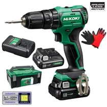 Hitachi (HiKOKI) DV12DD-4Ah Akkus ütvefúró-csavarbehajtó (10.8V/2x4.0Ah) HITBOX kofferben