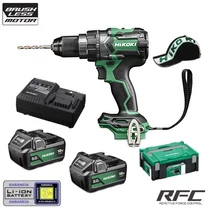 Hitachi (HiKOKI) DV18DC-WPZ Akkus ütvefúró-csavarozó (18V/2x5.0Ah) HITBOX kofferben