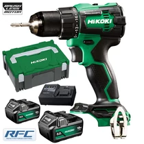 Hitachi (HiKOKI) DV18DE-WFZ Akkus ütvefúró-csavarbehajtó (18V/2x5.0Ah) HITBOX kofferben