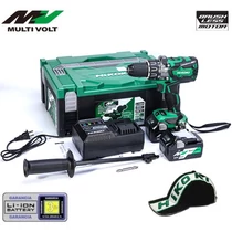 Hitachi (HiKOKI) DV36DA Akkus ütvefúró-csavarozó MULTI Volt (36V/2x2.5Ah) HITBOX kofferben