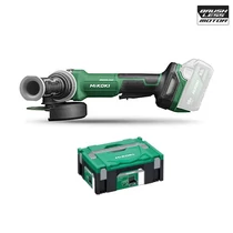 Hitachi (HiKOKI) G1813DF-basic-hsc Akkus sarokcsiszoló 18V/125mm (akku és töltő nélkül) HITBOX kofferben