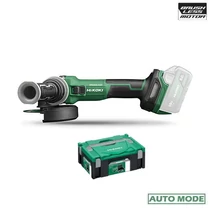 Hitachi (HiKOKI) G1813DVE-basic-hsc Akkus sarokcsiszoló 18V/125mm (akku és töltő nélkül) HITBOX kofferben