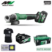 Hitachi (HiKOKI) G3613DF Akkus sarokcsiszoló MULTI Volt (36V/2x2.5Ah) HITBOX kofferben