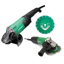 Hitachi (HiKOKI) KG23SA-YBZ Sarokcsiszoló csomag (G23ST + G13STA + 2db gyémántkorong)