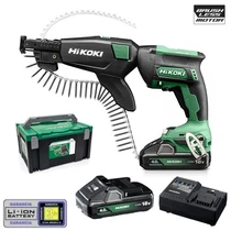 Hitachi (HiKOKI) W18DA-WCZ akkus Táras Csavarozó (18V/2x4.0Ah) HITBOX kofferben