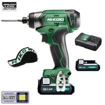 Hitachi (HiKOKI) WH12DD Akkus ütvecsavarozó (10.8V/2x2.5Ah) kofferben + AJÁNDÉK