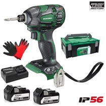 Hitachi (HiKOKI) WH18DC-5Ah Akkus ütvecsavarozó MULTI Volt (18V/2x5.0Ah) HITBOX kofferben + AJÁNDÉK