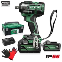 Hitachi (HiKOKI) WR18DH-WPZ akkus ütvecsavarozó (18V/2x5.0Ah/345Nm) HITBOX kofferben