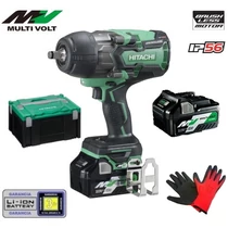 Hitachi (HiKOKI) WR36DB akkus Ütvecsavarozó 1/2" MULTI Volt (36V/2x2.5Ah/1650Nm) HITBOX kofferben