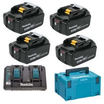 Makita 4db BL1840B akku csomag 18 V / 4,0 Ah (197503-4)