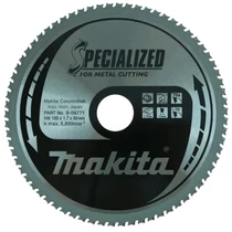 Makita Specialized körfűrésztárcsa fém vágáshoz 185x30mm Z70