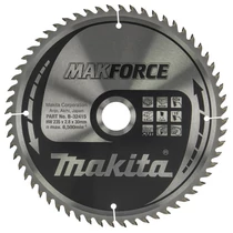 Makita Makforce Körfűrésztárcsa fához 235x30mm Z60 (B-32415)