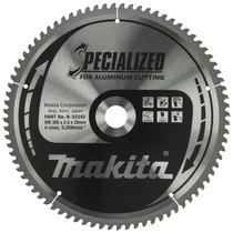 Makita Specialized beágyazott fogú körfűrésztárcsa TCG 305x30mm Z80 (B-33342)