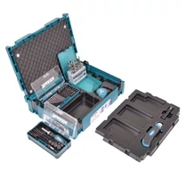 Makita 116 db-os fúró-csavarbehajtó készlet MAKPAC kofferben