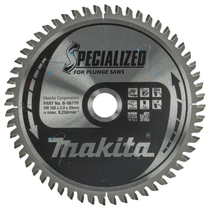 Makita specialized Körfűrésztárcsa merülő körfűrészhez 165x20mm Z56 ALU (B-56770)