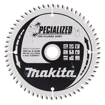 Makita specialized Körfűrésztárcsa merülő körfűrészhez 165x20mm Z60 MDF Hi-ATB (B-56786)