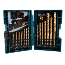 Makita HSS-TiN Fémfúró készlet 19db (B-67795)