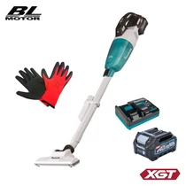 Makita CL001GD217 Akkus porszívó fehér 40V MAX XGT/2x2.5Ah
