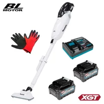 Makita CL002GD212 Akkus porszívó fehér 40V MAX XGT/2x2.5Ah