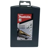Makita lépcsős fúró készlet HSS-G 3 db-os 4-12-20-32mm (D-41872)