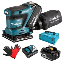 Makita DBO480RTJ Akkus excentercsiszoló (18V/2x5.0Ah) MAKPAC kofferben