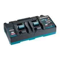 Makita DC40RB Dupla akkumulátor töltő XGT 40V MAX