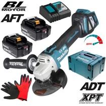 Makita DGA513RTJ Akkus sarokcsiszoló Makita DGA513RTJ Akkus sarokcsiszoló