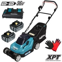 Makita DLM382CM2 Akkus fűnyíró (2x18V/2x4.0Ah/38cm)