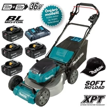 Makita DLM536PG4 Akkus fűnyíró (2x18V/4x6.0Ah/53cm) + AJÁNDÉK