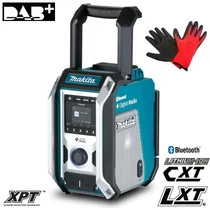 Makita DMR115 Akkus rádió Bluetooth (DAB/DAB+)