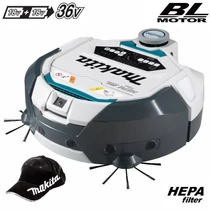 Makita DRC300Z Akkus robotporszívó 2x18V (akku és töltő nélkül)