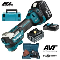 Makita DTM52RTJX1 Akkus multifunkciós gép tartozékokkal (18V/2x5.0Ah) MAKPAC kofferben