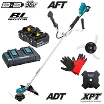 Makita DUR368UPG2 Akkus fűkasza (2x18V/2x6.0Ah)