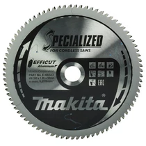 Makita Efficut speciális körfűrészlap alumíniumhoz 260mm Z81 f30mm (E-06323)