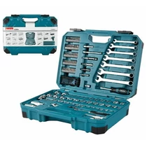 Makita 120 részes 3/8" szerszámkészlet műanyag kofferben (E-06616) 