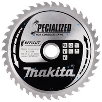Makita efficut Körfűrészlap 165mm Z40 f20mm KOMPOZIT (E-12158) 