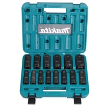 Makita Impact black dugókulcs készlet CR-MO 1/2" 14db-os (E-16586)