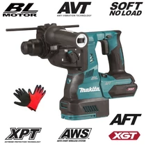 Makita HR001GZ Akkus SDS Plus fúró-vésőkalapács 40V MAX XGT (akku és töltő nélkül)