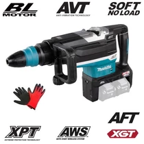 Makita HR006GZ Akkus SDS-Max fúró-vésőkalapács 2x40V MAX XGT/21.4J (akku és töltő nélkül)
