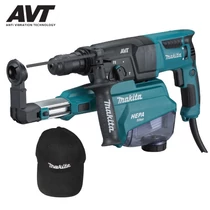 Makita HR2653TX2 SDS-Plus Fúró-vésőkalapács (800W/2,2J) AVT porelszívóval + AJÁNDÉK