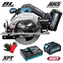 Makita HS012GD201 akkus körfűrész 40V MAX XGT/2x2.5Ah MAKPAC kofferben + AJÁNDÉK 