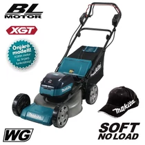 Makita LM001GZ Önjáró akkus fűnyíró 40V max XGT/48cm (akku és töltő nélkül) + AJÁNDÉK